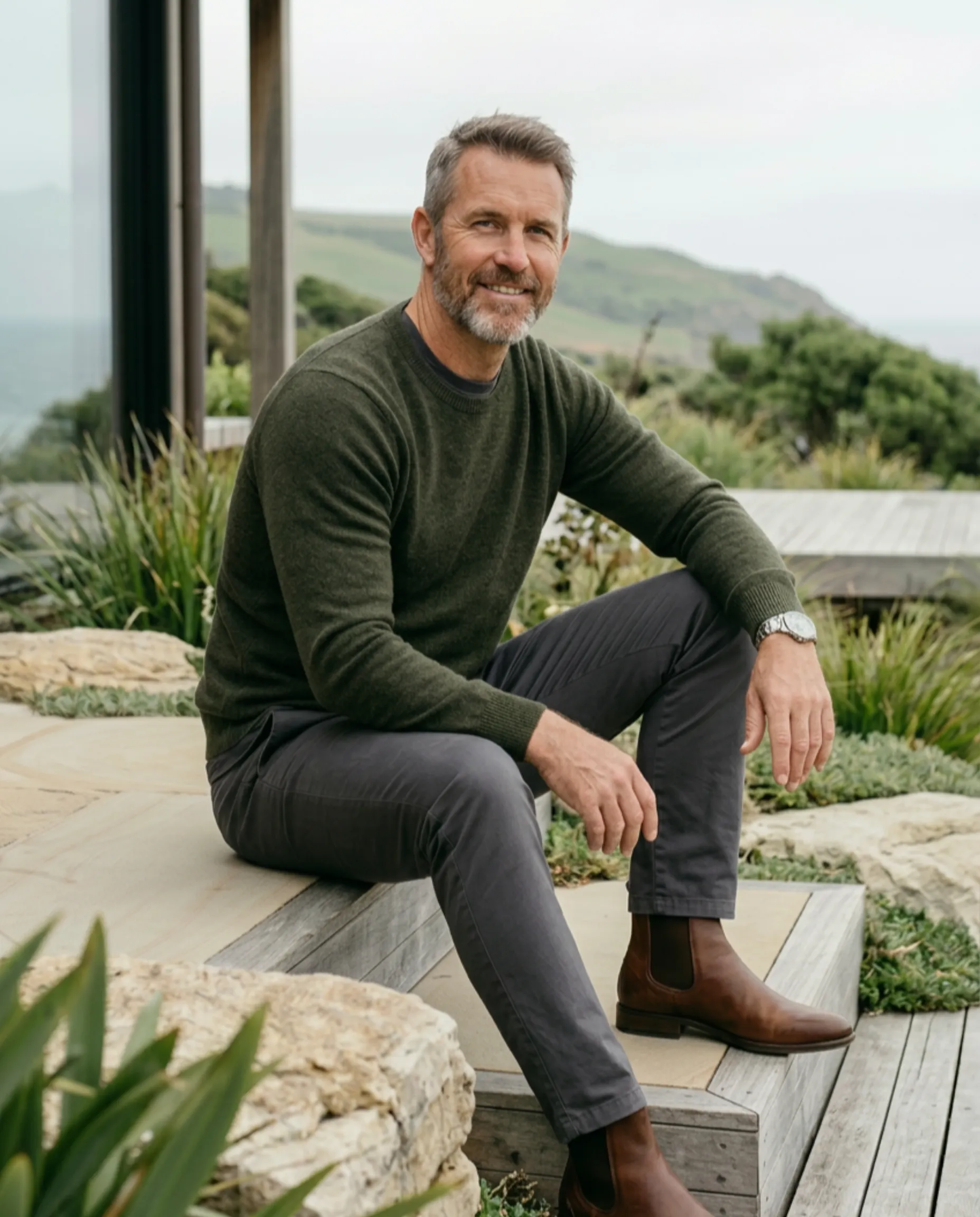 Man representing vitality and health